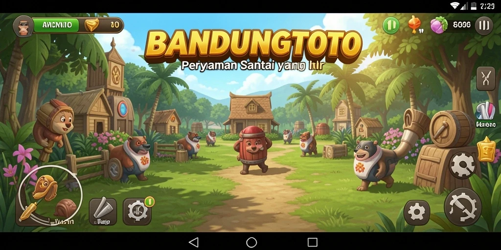 Screenshot gameplay BANDUNGTOTO yang menampilkan keseruan bermain.