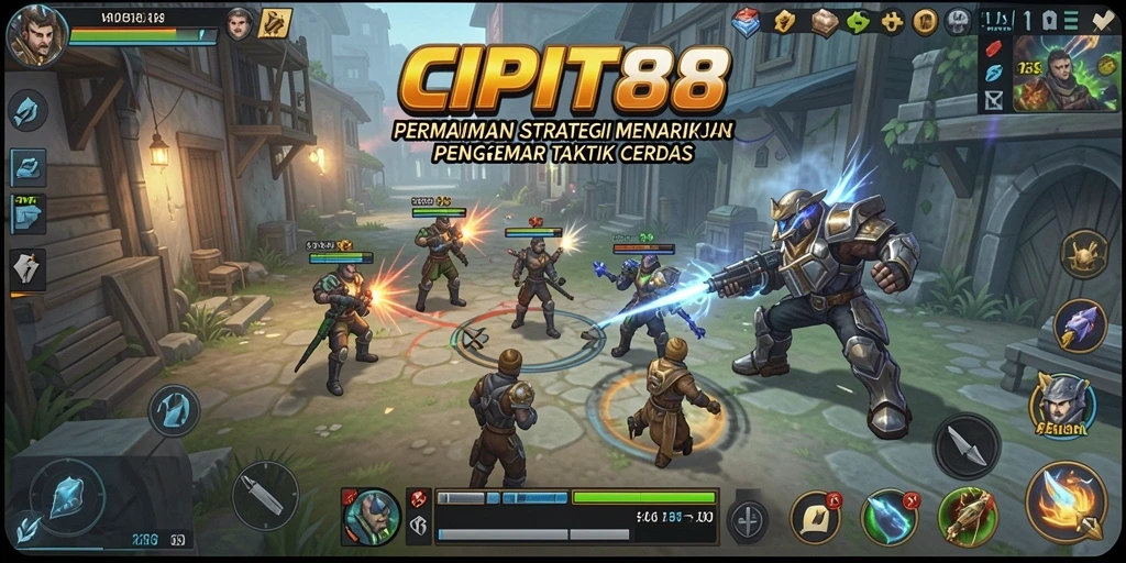 Tampilan gameplay luar biasa dalam CIPIT88 untuk pengalaman strategi.