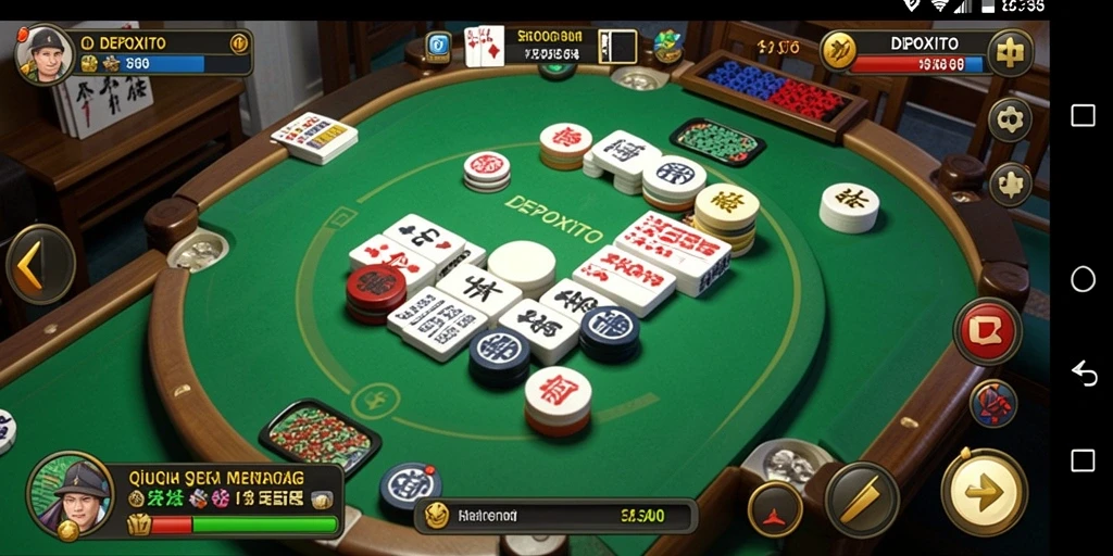 Screenshot dari gameplay DEPOXITO yang menampilkan keseruan QiuQiu.