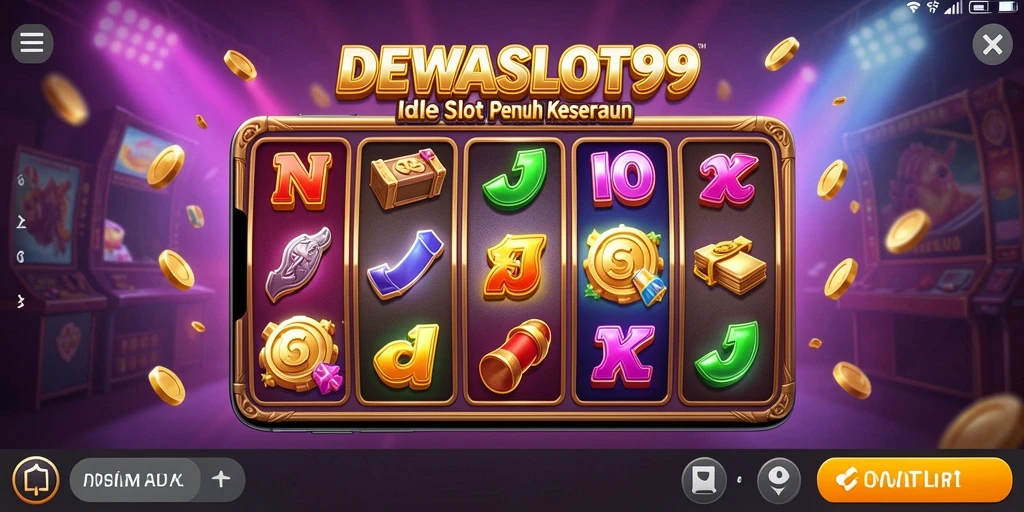 Screenshot gameplay DEWASLOT99 menunjukkan keseruan bermain slot.