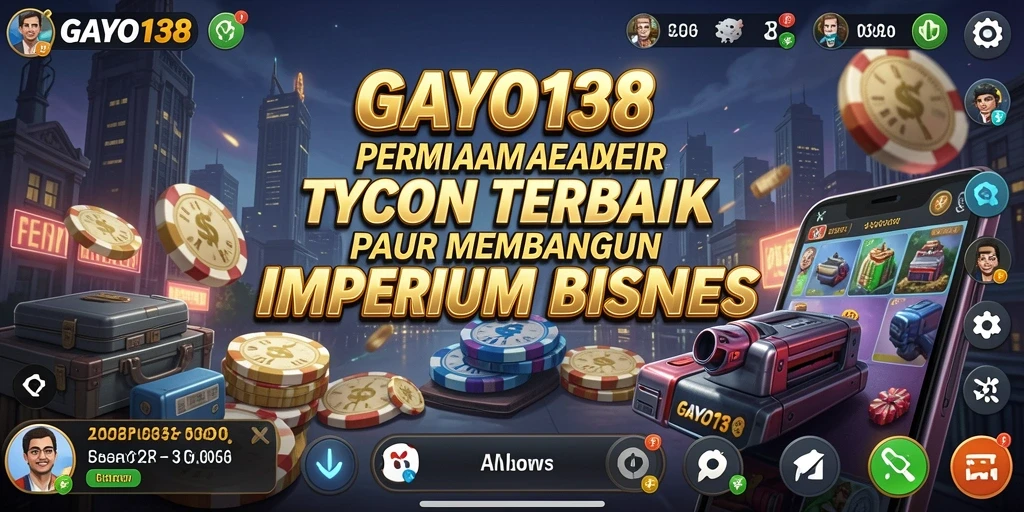 Menggambarkan pengalaman gameplay GAYO138 dalam membangun bisnis Tycoon.