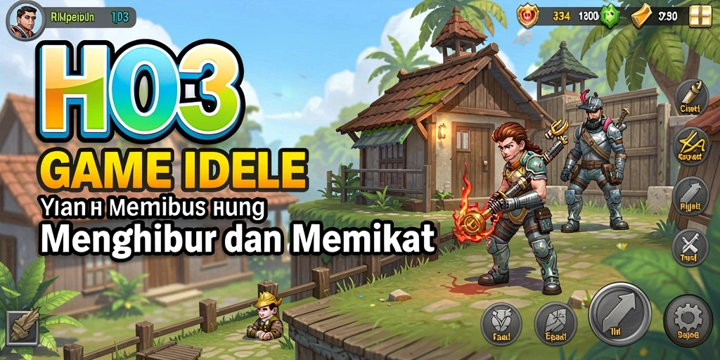 Tampilan gameplay menarik dan karakter yang beragam di HO3.
