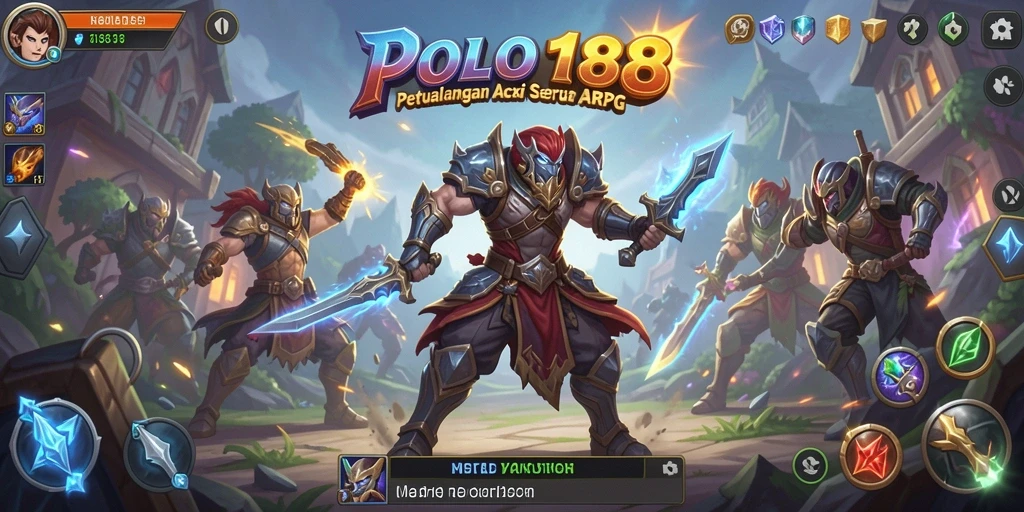 Tangkapan layar gameplay POLO188 yang menampilkan aksi pertarungan yang mendebarkan.