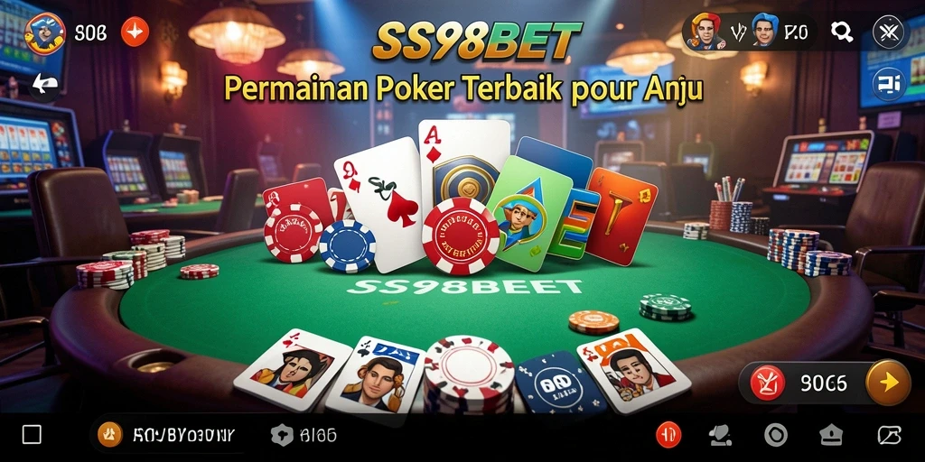 Screenshot gameplay poker di SS88BET yang seru dan interaktif.
